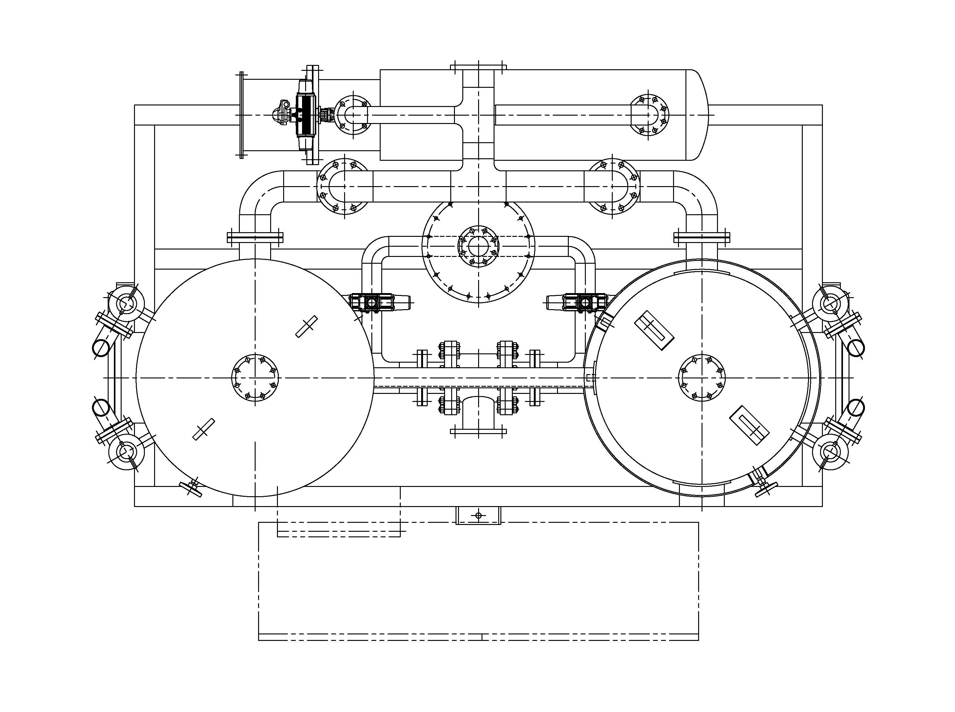 EXTERNAL HEATER NON BLOWER TYPE AIR DRYER